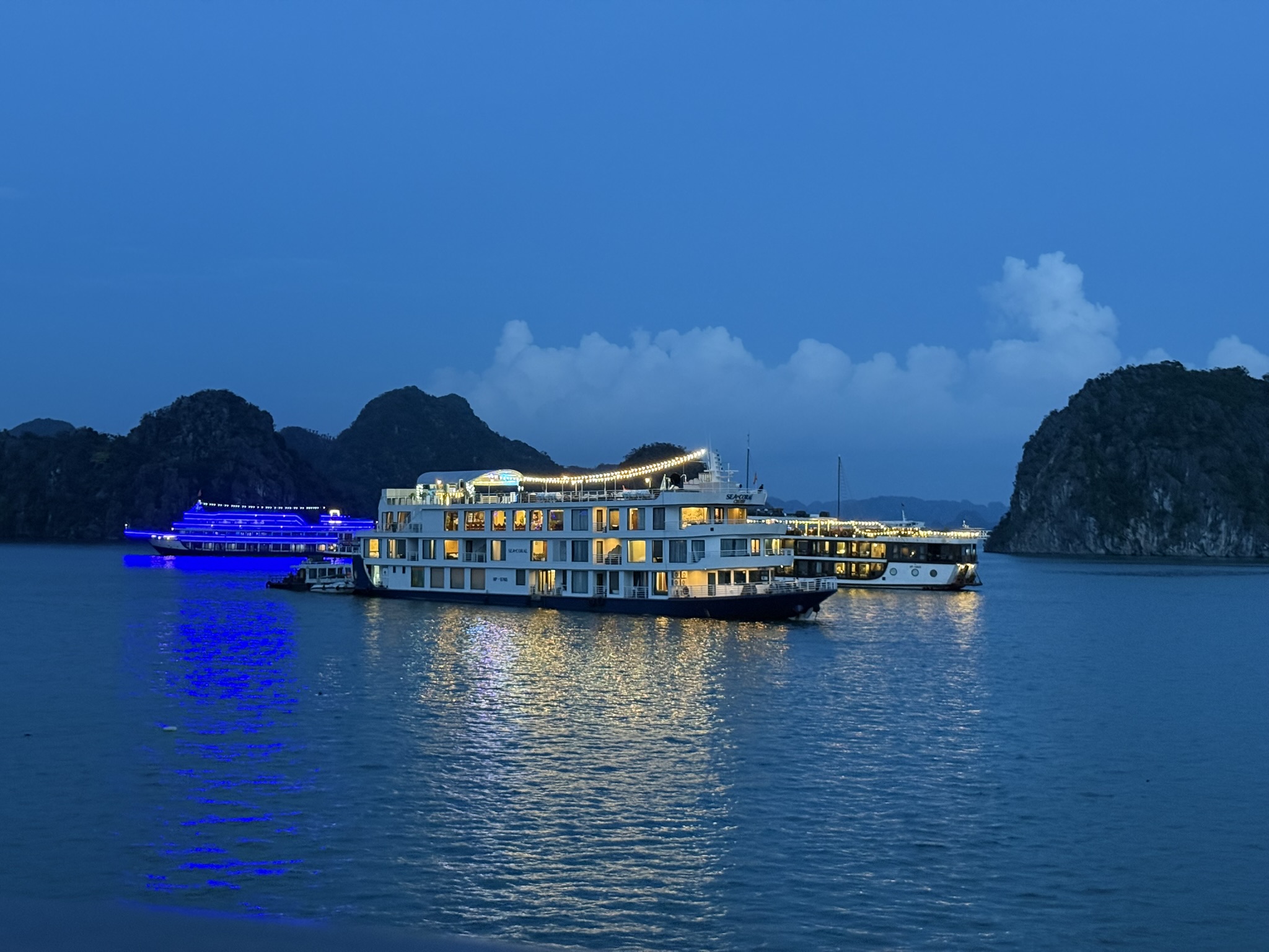 Cave entrance during Halong Bay excursion