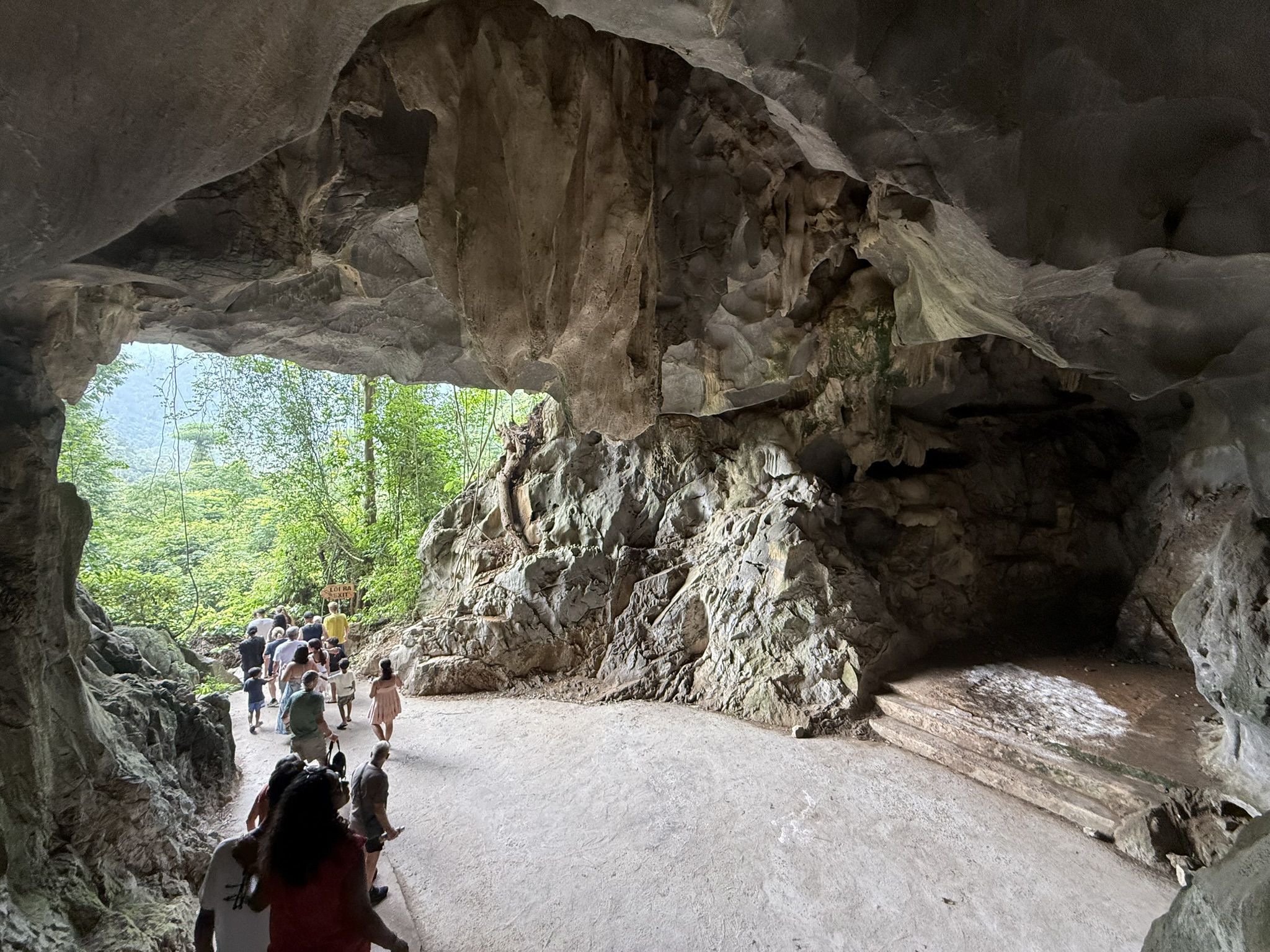 Halong Bay cruise at night