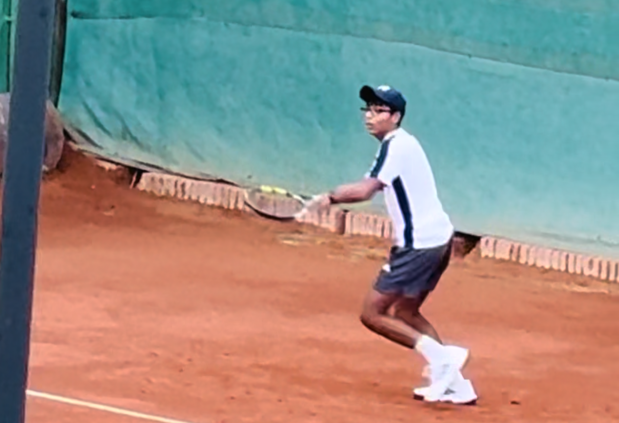 Junior tennis training in Barcelona
