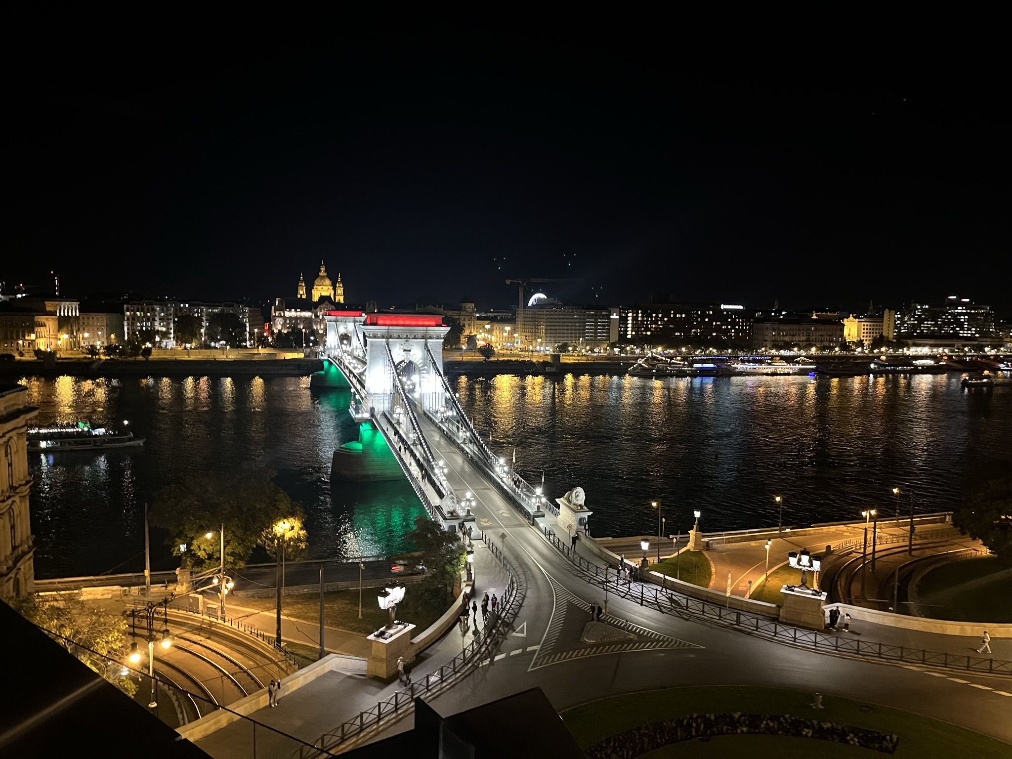 Five-star hotel interior in Budapest