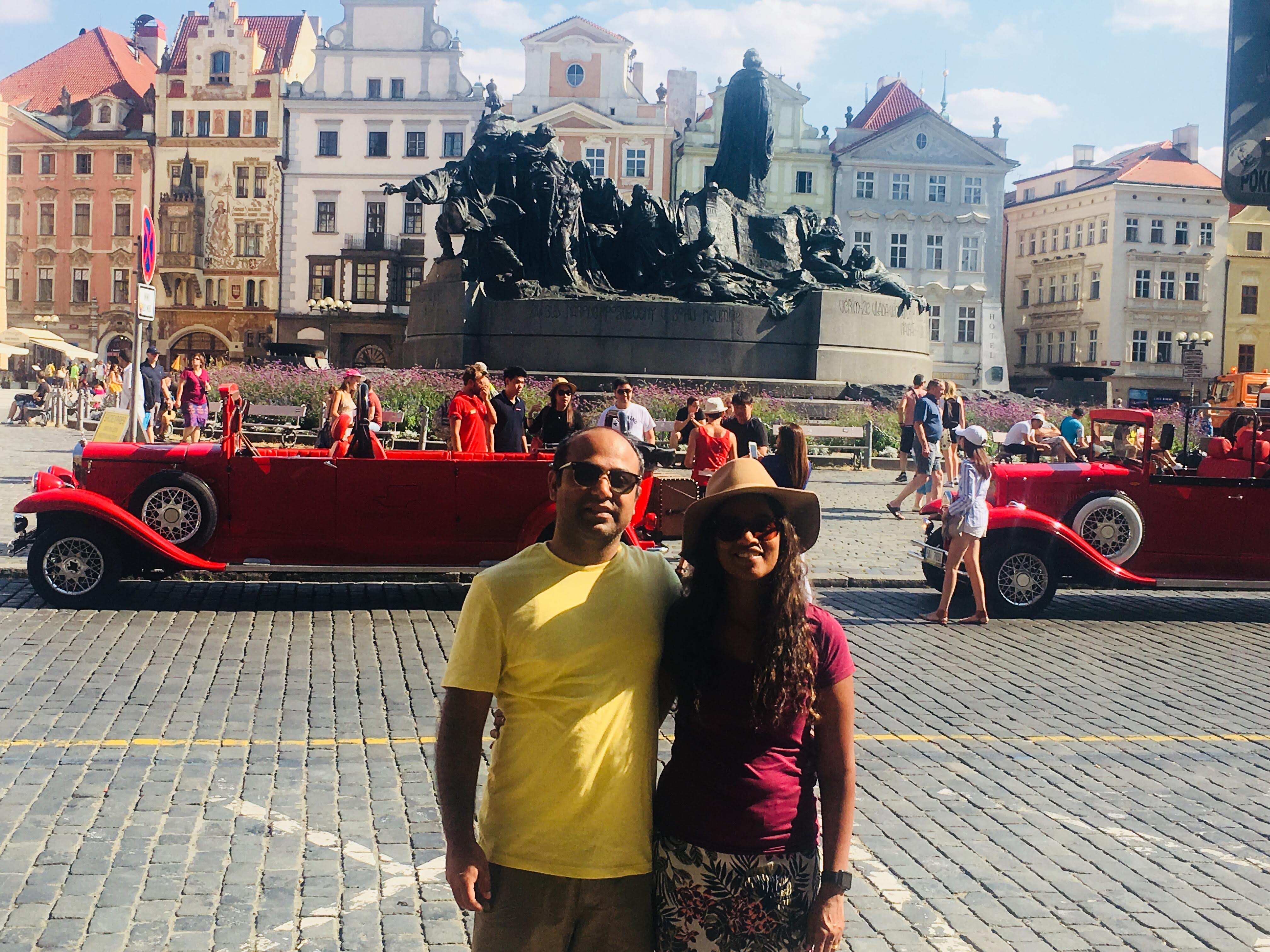 Cobblestone streets of Prague